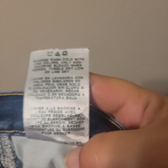 Wrangler Riggs Workwear Mens 36 Straight Leg Carpenter Jeans Dark Wash Utility - Picture 10 of 10